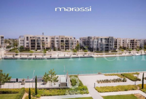Canal view chalet in Marassi 3 Bedrooms plus maid's room